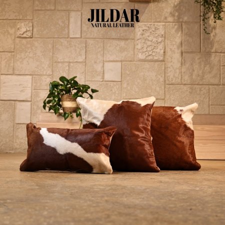 قرن(مخدات)من الجلد الطبيعي