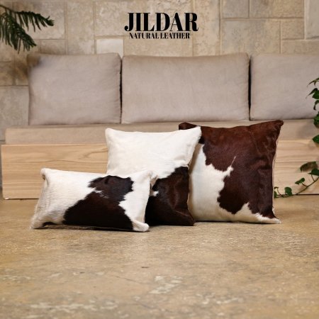 قرن(مخدات)من الجلد الطبيعي